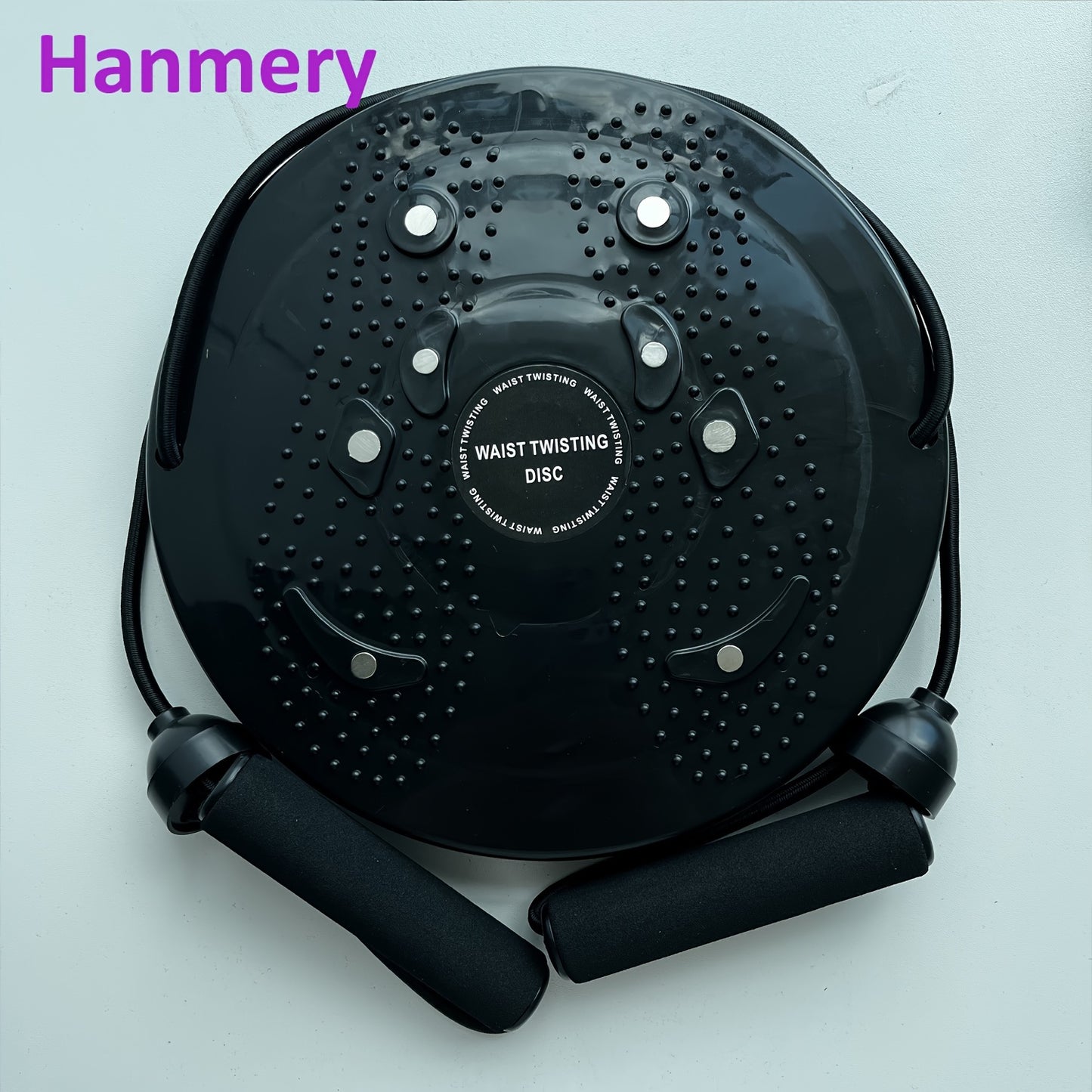 1pc Waist Twisting Plate - With Tension Pull Rope, Foot Massage Board - For Waist Training, Body Shaping, Fitness, 25cm/9.84in