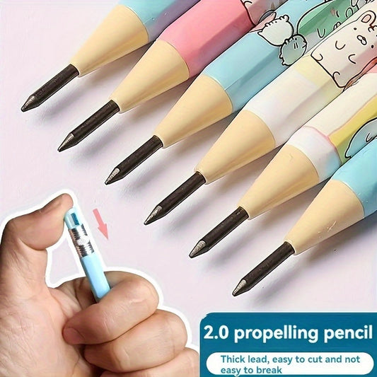 Ergonomic Mechanical Pencils+4/ 8Boxes refills