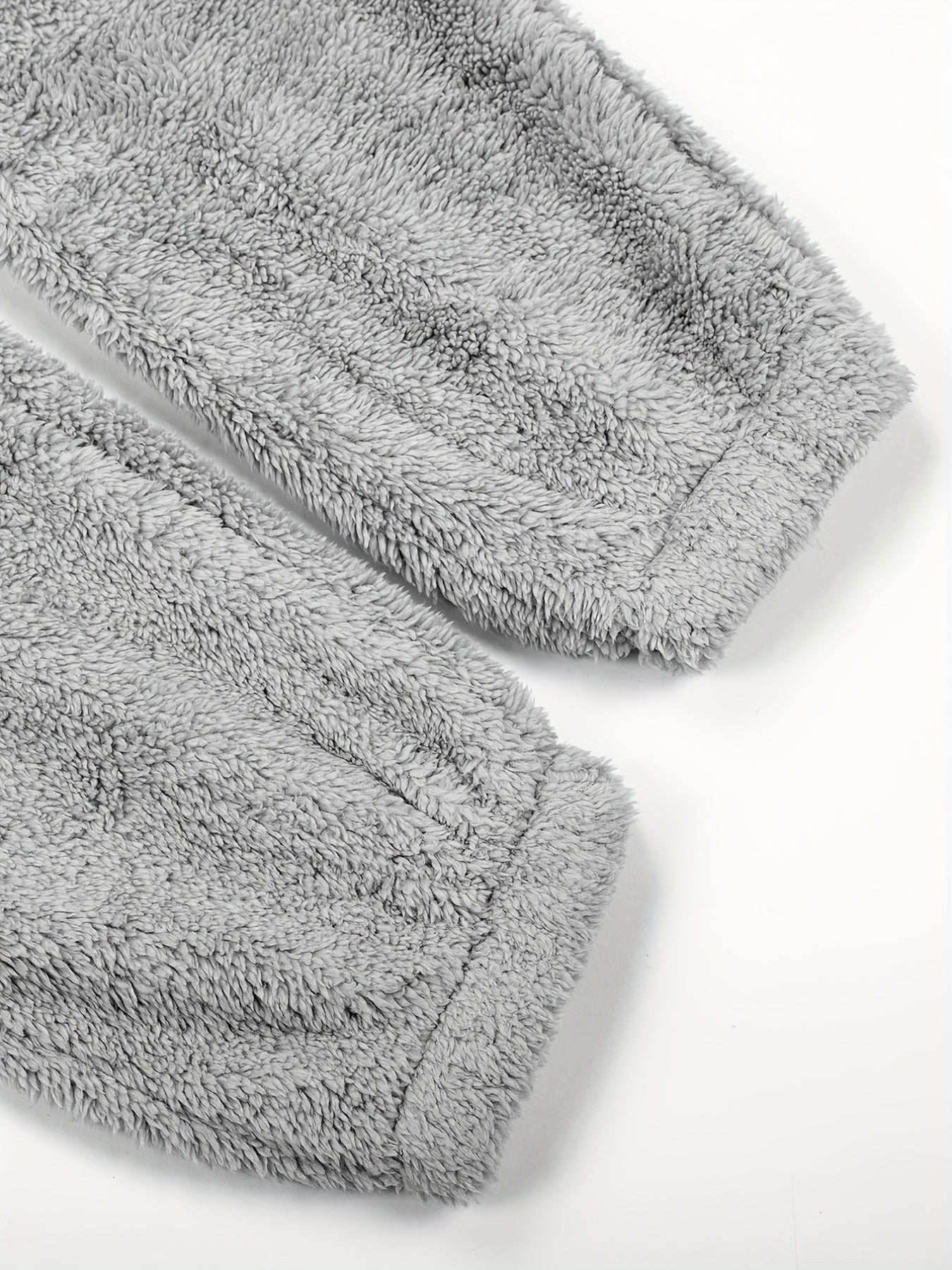 Women's Plush Fleece Pajama Jumpsuit - Hooded, Zip-Up, Easy-Care,