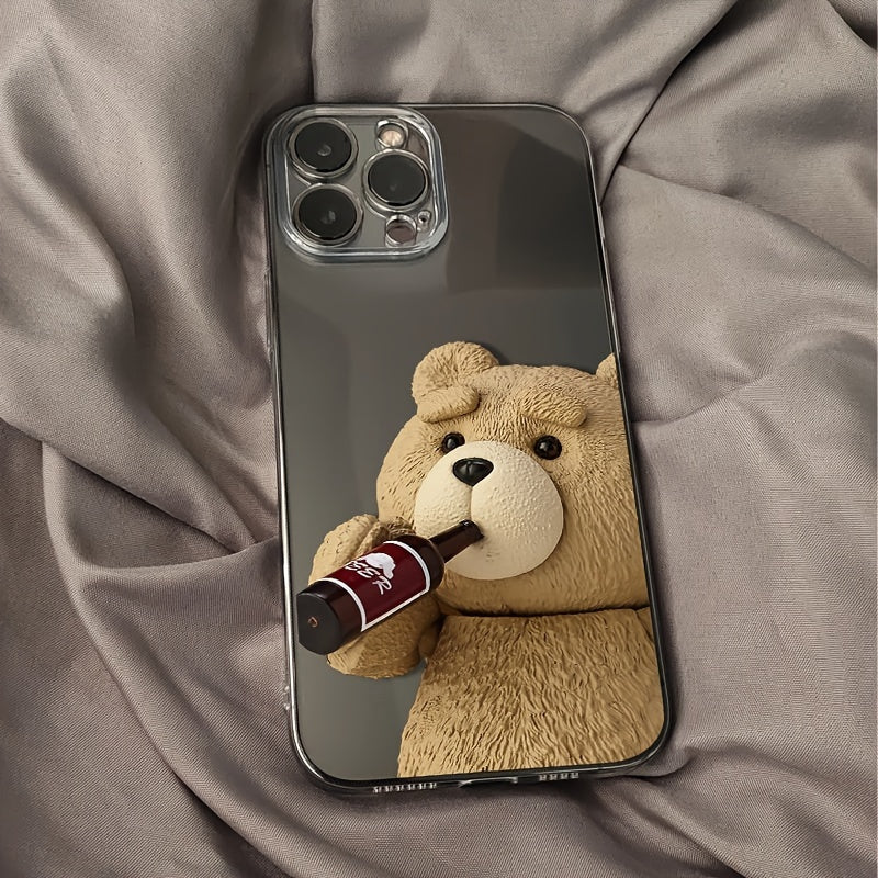 [Transparent Protective Case] Apple iPhone Transparent TPU Full Cover Anti-Fall Protective Case | Suitable for iPhone 16/15/14/13/12/11/Pro/Plus/Pro Max