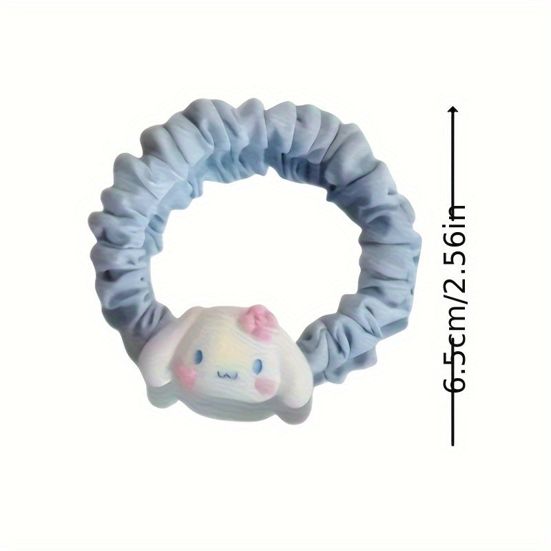 10pcs Sanrio Cartoon Hair Ties