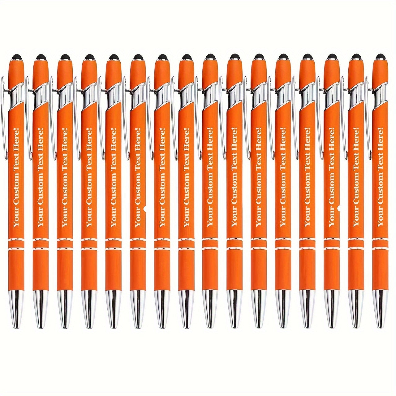 8pcs/16pcs/24pcs Round Metal Retractable Ballpoint Pen Set | Smooth Writing Experience, Medium Tip, Suitable for Office, School, Diary and Art Projects, with Personalized Touch