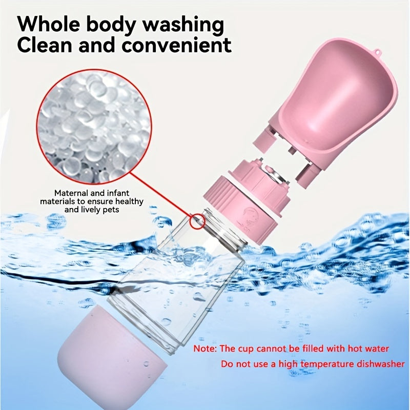 [Portable Dog Water] Portable Dog Water Bottle - Pet Water Cup - Outdoor Travel Cup Drinking Cup Feeding Water Dispenser - Water and Food Cup Supplies
