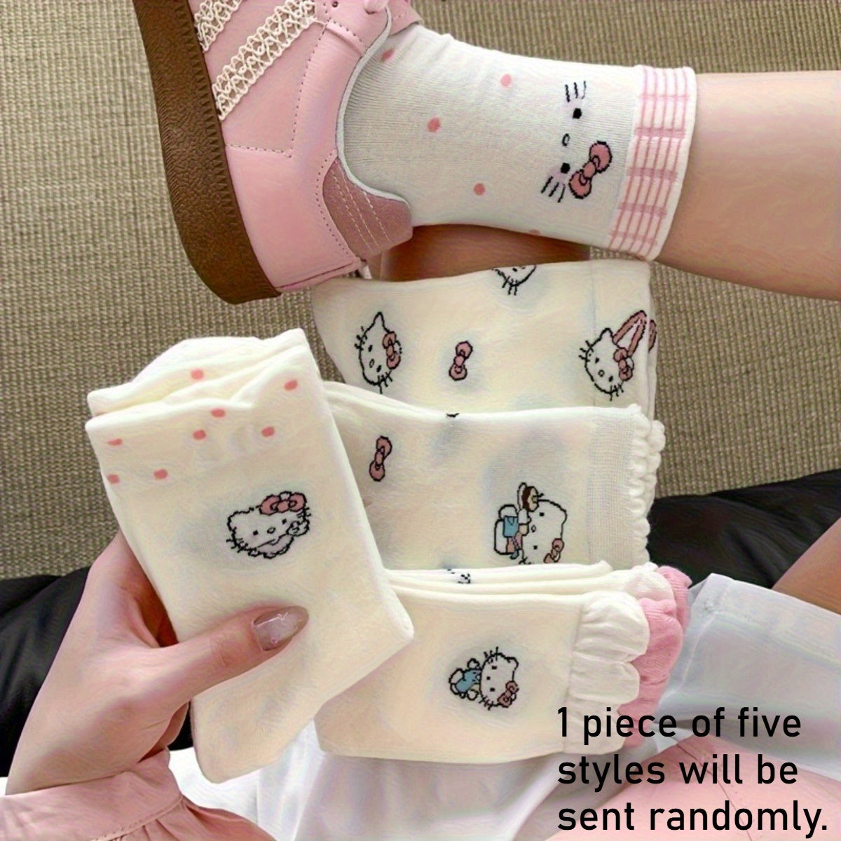5 Pairs/1 Pair Sanrio for hello kitty