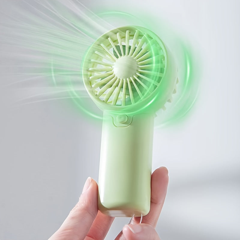 Battery Operated Mini Portable Fan, Lightweight Handheld Fan