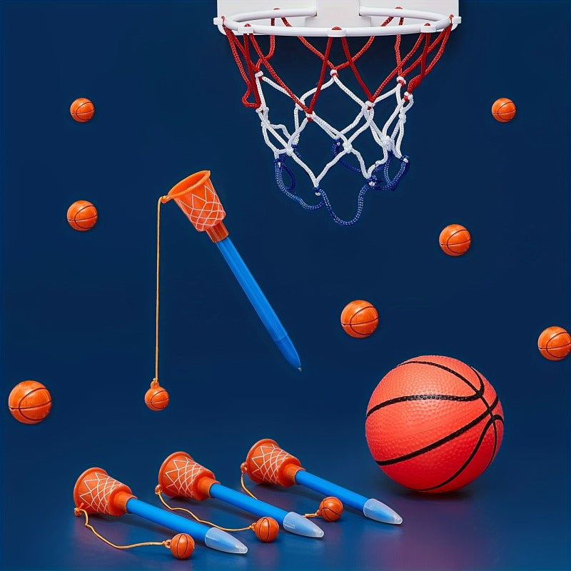1pc/2pcs Basketball Pens - Plastic Sports Themed Pen with Click-off Cap, Medium Point, Round Body Shape