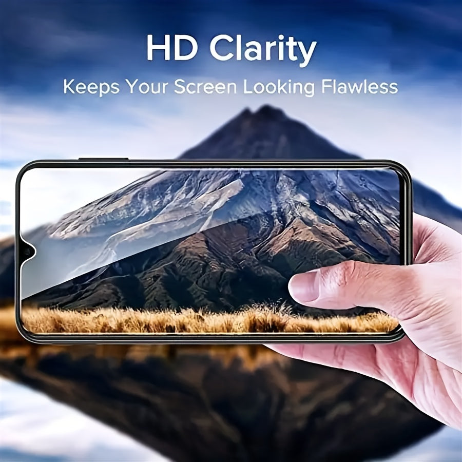 5pcs High Aluminum Tempered Glass for SamSung for Galaxy A12 A13 4G 5G A14 A15 A24 A25 A35 A55 A34 A54 A32 5G A31 A51 A71 A04 A04S S20 FE S21 FE S23 FE 5G A30S A50 A22 A52S A53 A72 A73 5G A10 Screen Protector Glass Film