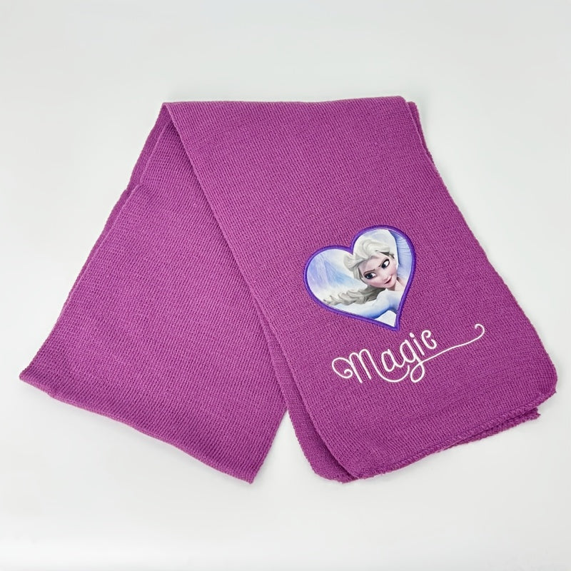 3pcs Knit Hat Set - Knitted Scarf and Gloves, Beanie