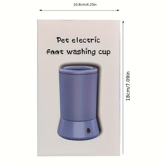 Rechargeable Dog Paw Cleaner - Portable, Gentle & Nourishing Pet Foot Washer for Outdoor Use - Easy-to-Use, Hygienic Solution for Healthy Paws Anytime, Anywhere!