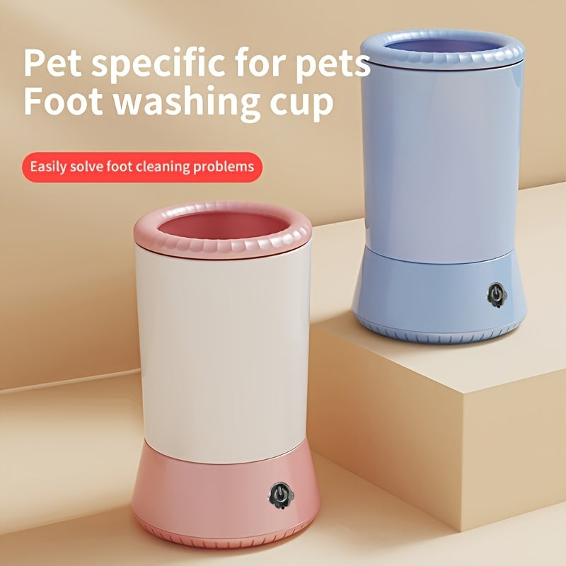 Rechargeable Dog Paw Cleaner - Portable, Gentle & Nourishing Pet Foot Washer for Outdoor Use - Easy-to-Use, Hygienic Solution for Healthy Paws Anytime, Anywhere!