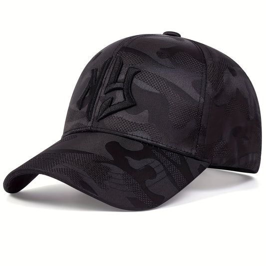 1pc "NY" Men's Baseball Cap for Spring and Autumn Travel, Ideal Gift Choice