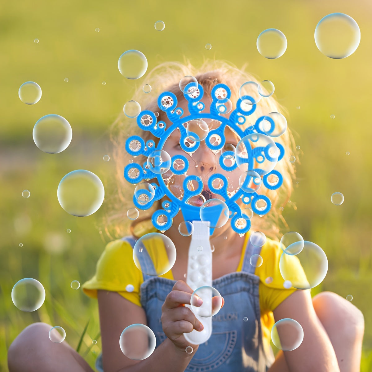 3/7/14pcs Bubble Wands Set, DIY Giant Creative Bubble Sticks Set, Random Colors, For Birthday Party Outdoor Activity Multiplayer Garden Game