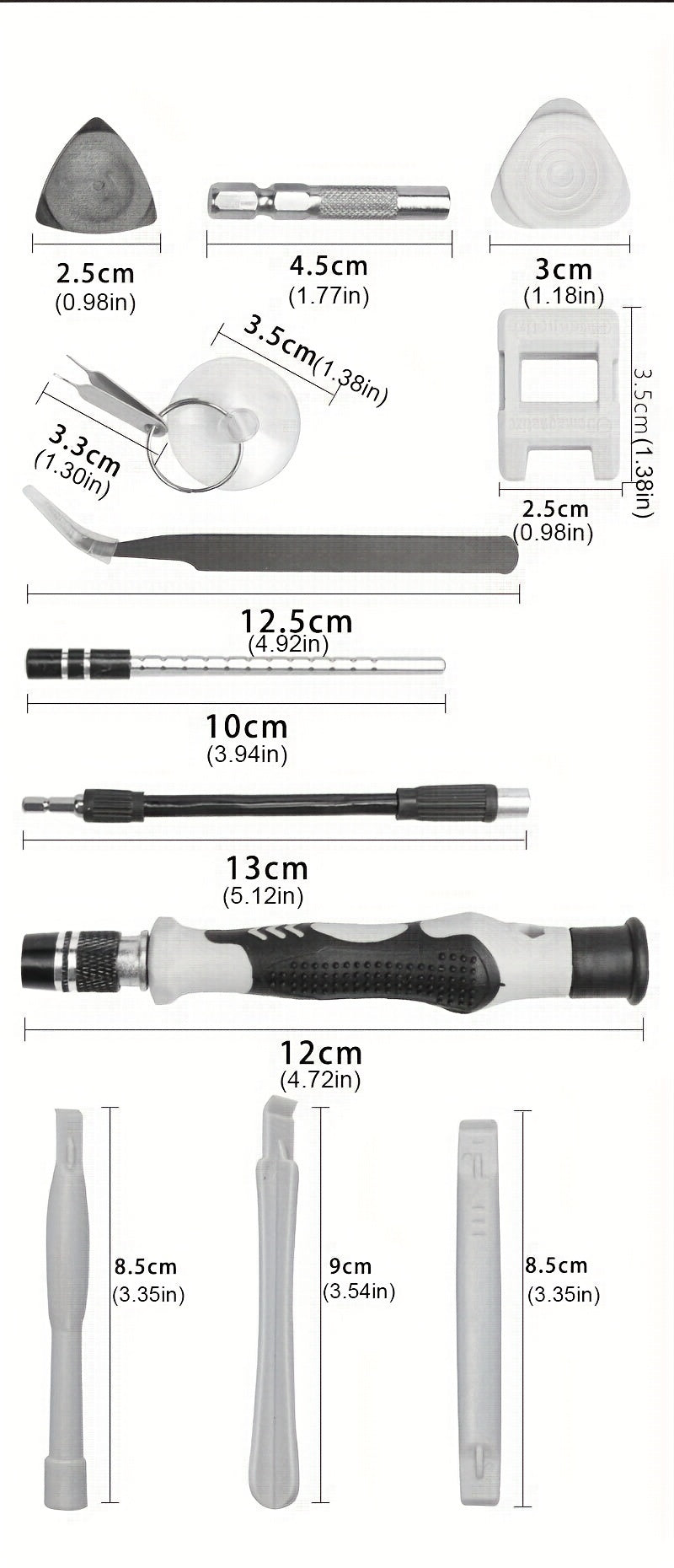115-in-1 Precision Magnetic Screwdriver Repair Tool Kit