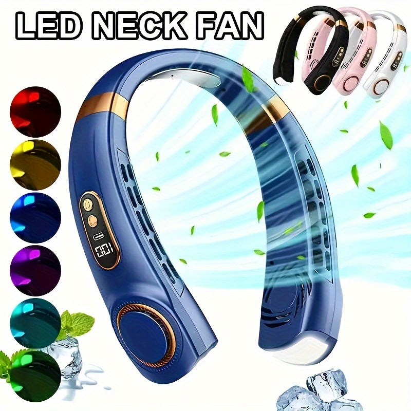 5-Speed Portable Bladeless Neck Fan