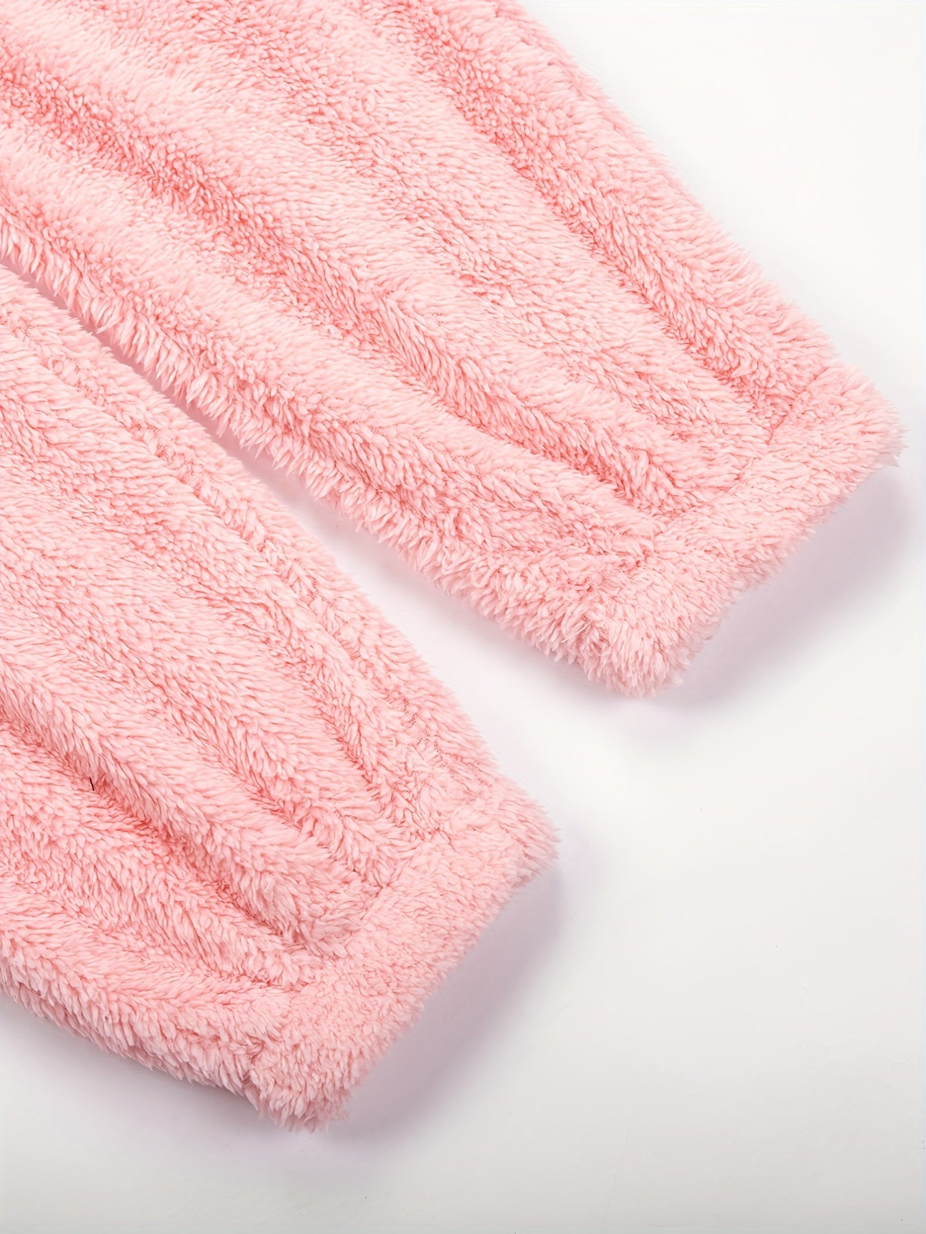 Women's Plush Fleece Pajama Jumpsuit - Hooded, Zip-Up, Easy-Care,