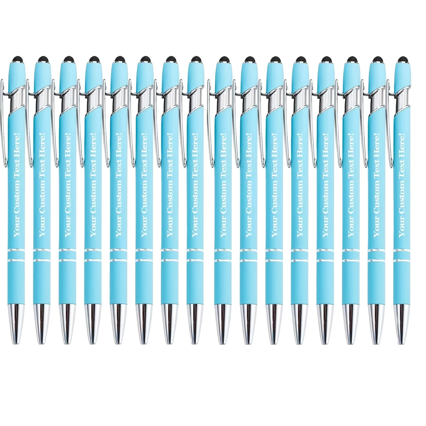 8pcs/16pcs/24pcs Round Metal Retractable Ballpoint Pen Set | Smooth Writing Experience, Medium Tip, Suitable for Office, School, Diary and Art Projects, with Personalized Touch