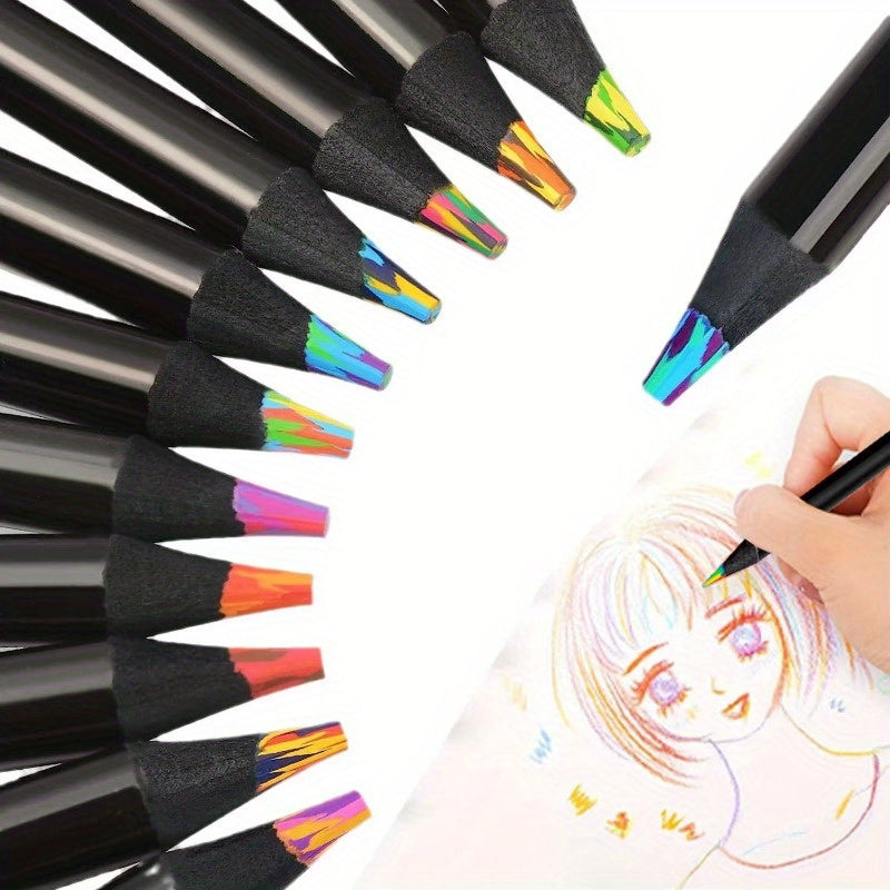 5/10pcs Rainbow Gradient Magic Pens