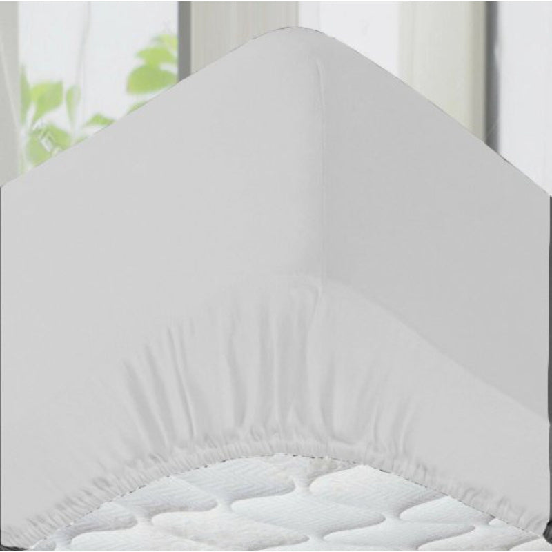 4B 40CM Extra Deep Fitted Sheets with All Around Elastic, Secure Fit for Thick & Pillow Top Mattresses,