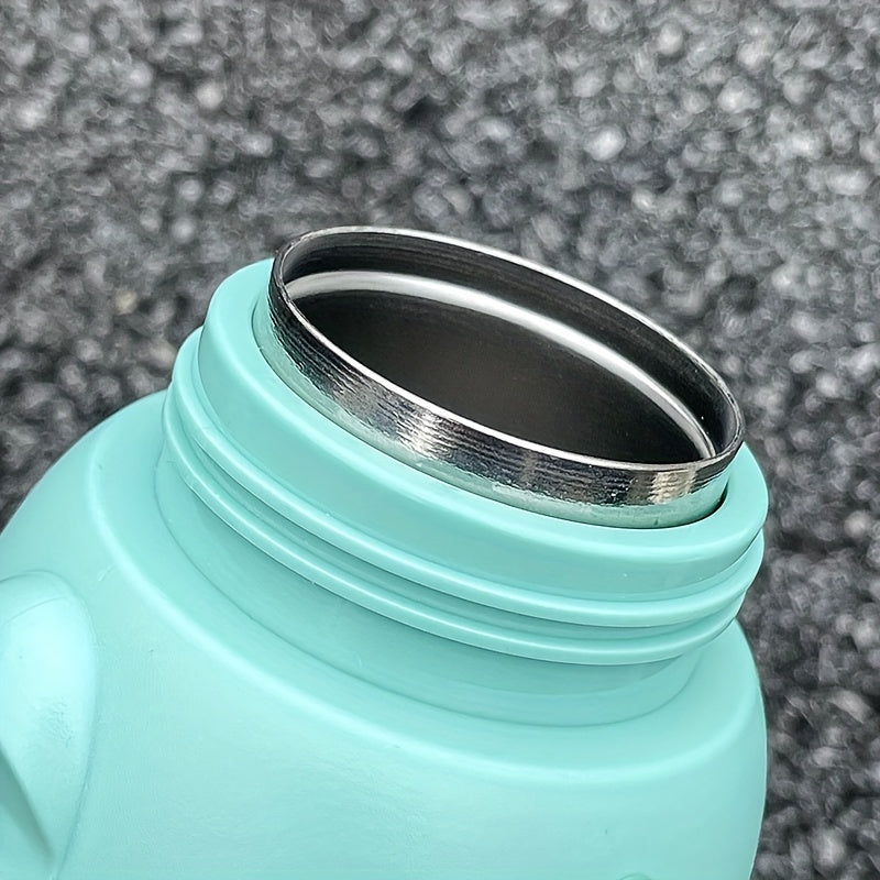 1pc Cartoon Stainless Steel Vacuum Flask, 520ml