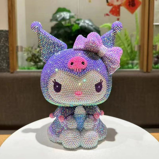 Diamond Resin Money Bank Figurine