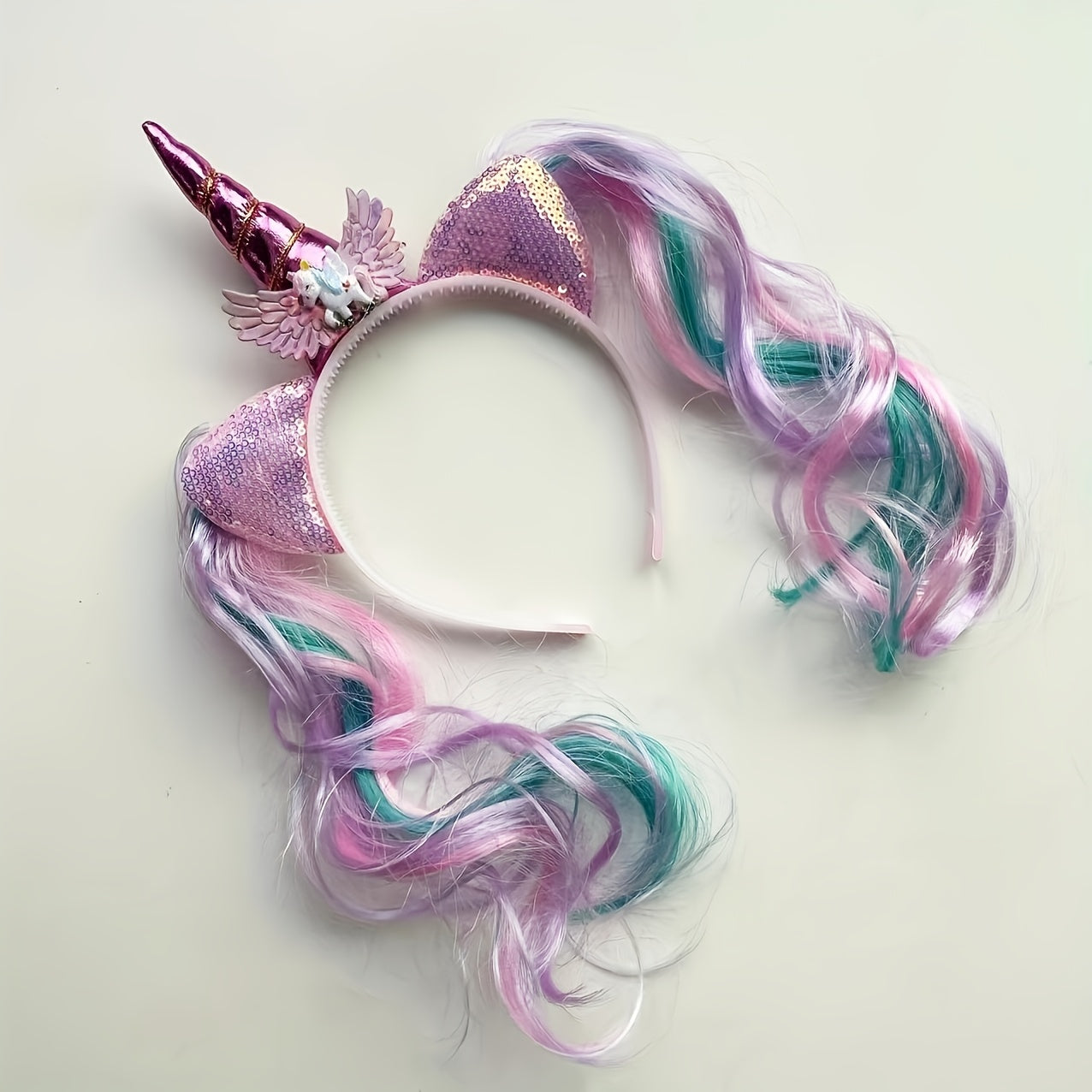 1pc Unicorn Birthday Party Decoration Headband, Holiday Accessories