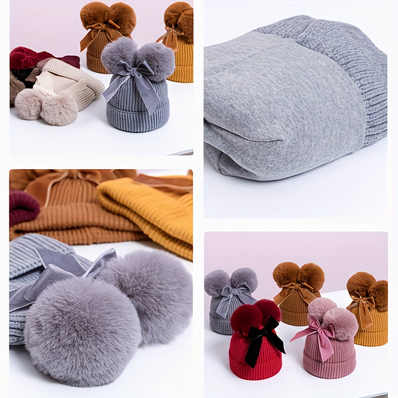 Winter Knit Hat for Toddlers and Kids