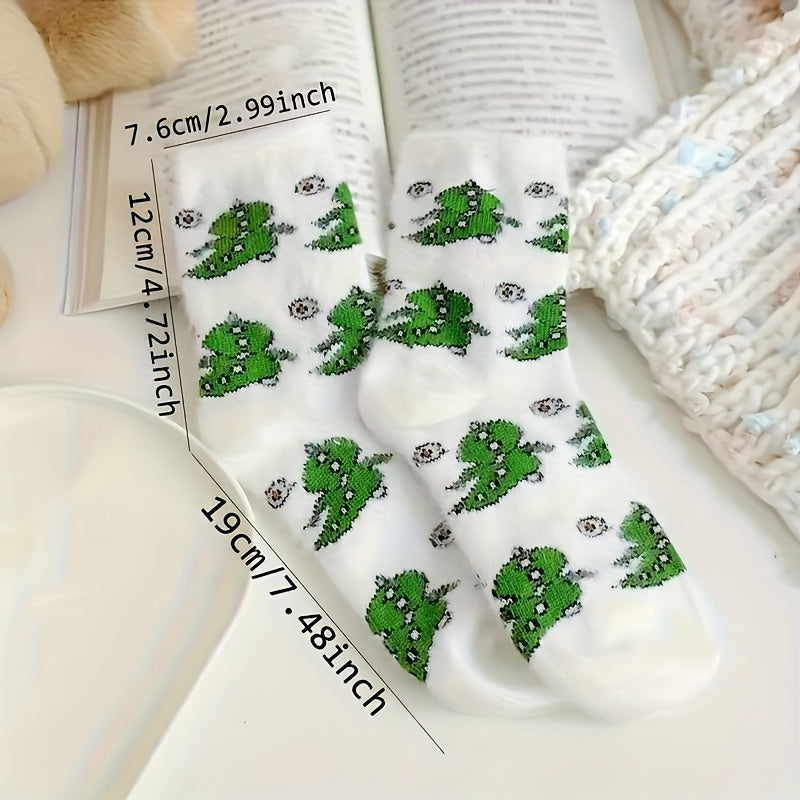 2 Pairs Cozy Fleece-Lined Winter Socks