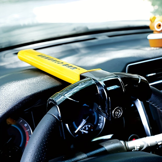 Heavy-Duty Steel Wheel Lock with 2 Keys - Anti-Theft Car Security Device, Quick Installation, Durable Steel Construction, Compatible with Most Vehicles, Vehicle Security|Modern Car Accessory|Durable Steel Lock
