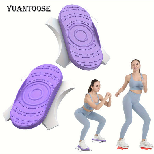 High-Intensity Waist Slimming Machine - A Pair of Split Twisting Discs, Easy and Silent Exercise at Home for Weight Loss and Muscle Shaping