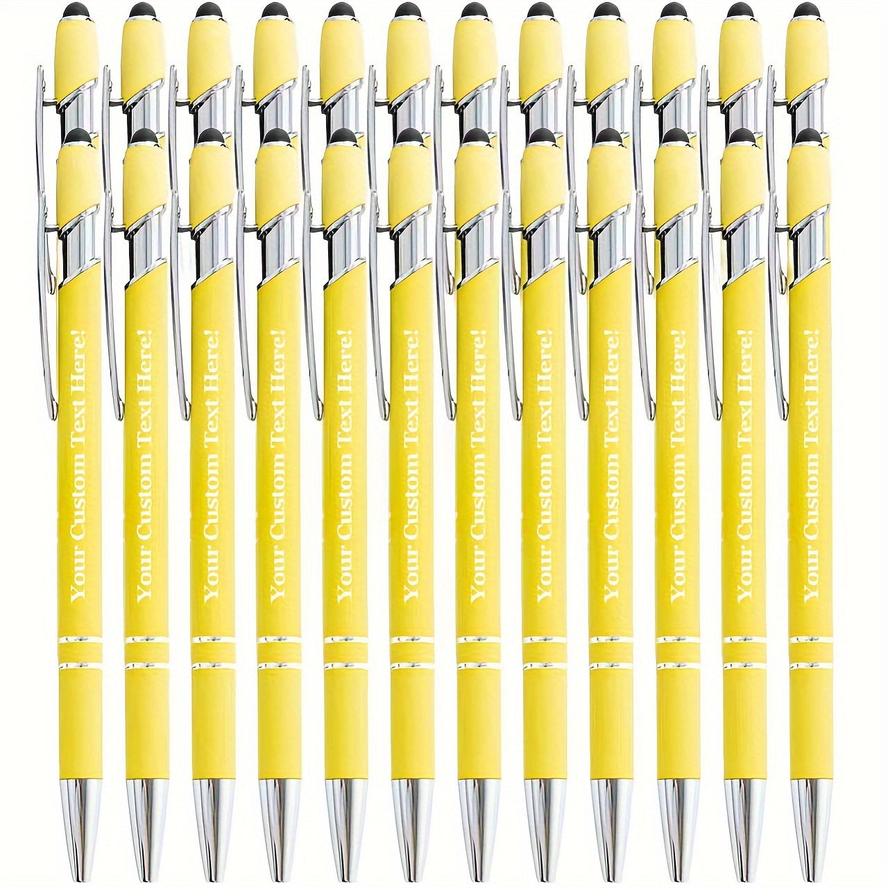 8pcs/16pcs/24pcs Round Metal Retractable Ballpoint Pen Set | Smooth Writing Experience, Medium Tip, Suitable for Office, School, Diary and Art Projects, with Personalized Touch