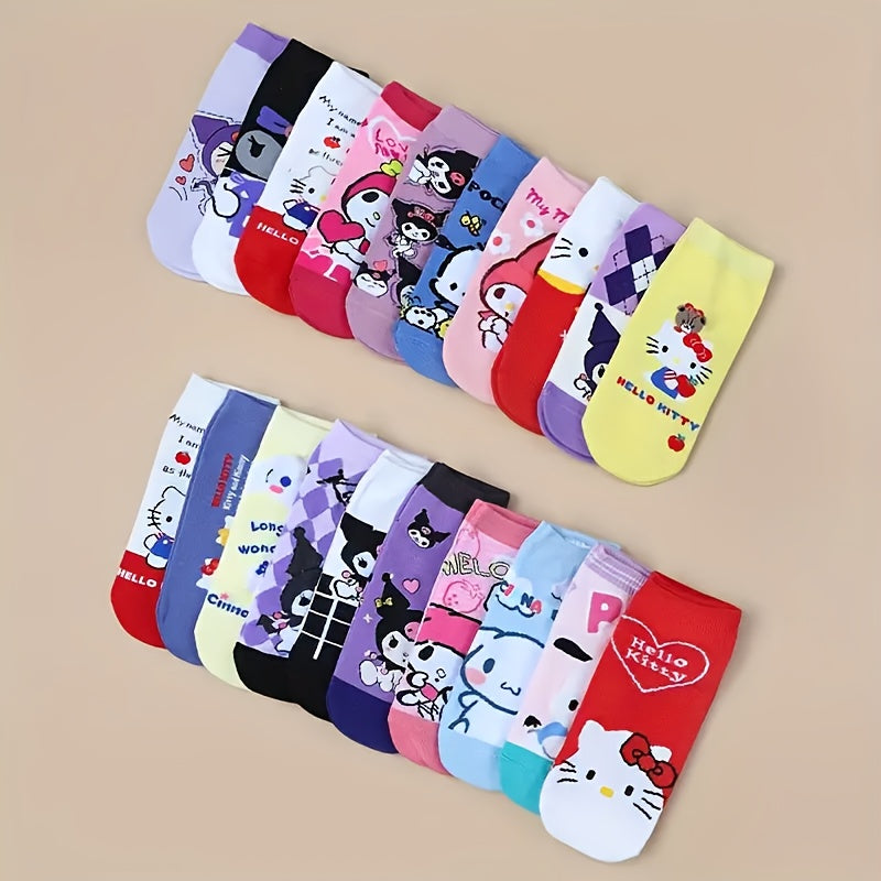 10/20 Pairs Cartoon Socks