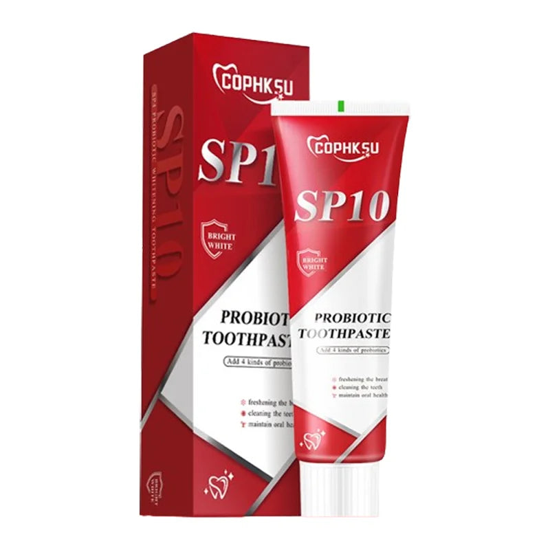 SP-10 Probiotic Toothpaste Whitens Teeth & Freshens Breath