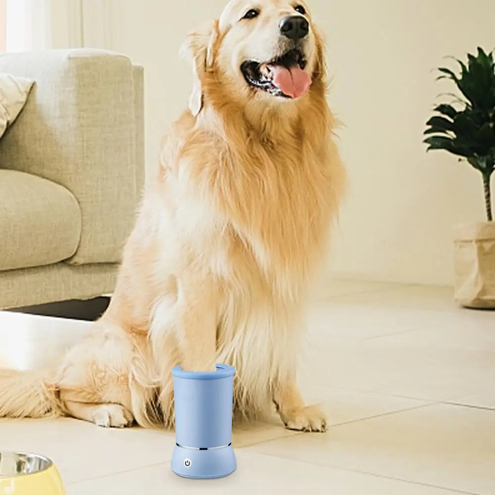 Pet Feet Washer Electrical Pet Paw Cleaner Automatic Pet Foot Cleaning Cup Portable Quick Low Noise Dog Cat Paw Cleaner