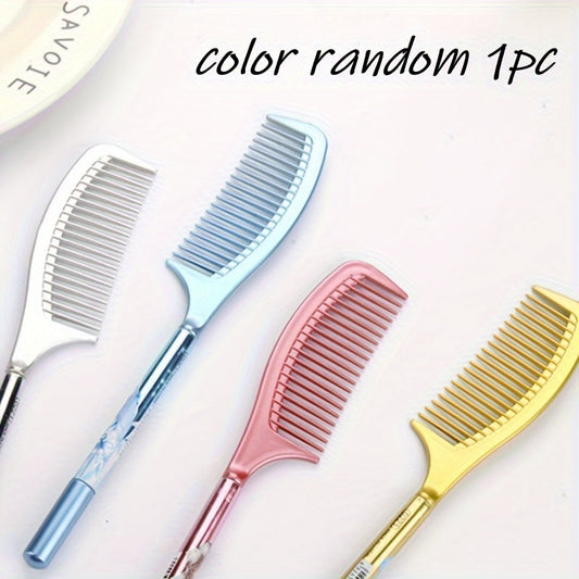 1pc, Random 1pc Creative Comb Shaped Gel Pen