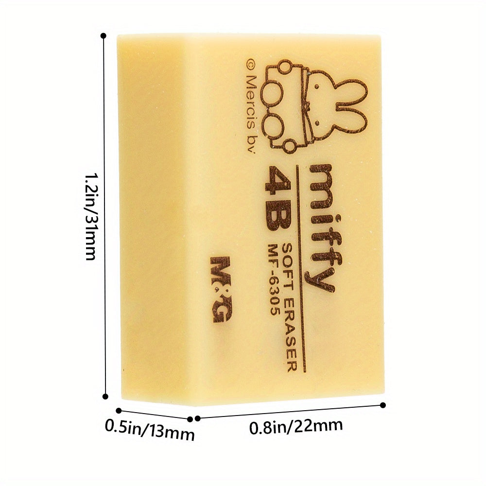 [30pcs Eraser] M&G 30pcs Eraser | 4B Medium Size Long-Term Pack Ideal Stationery for Student Art Drawing Exam And School Supply