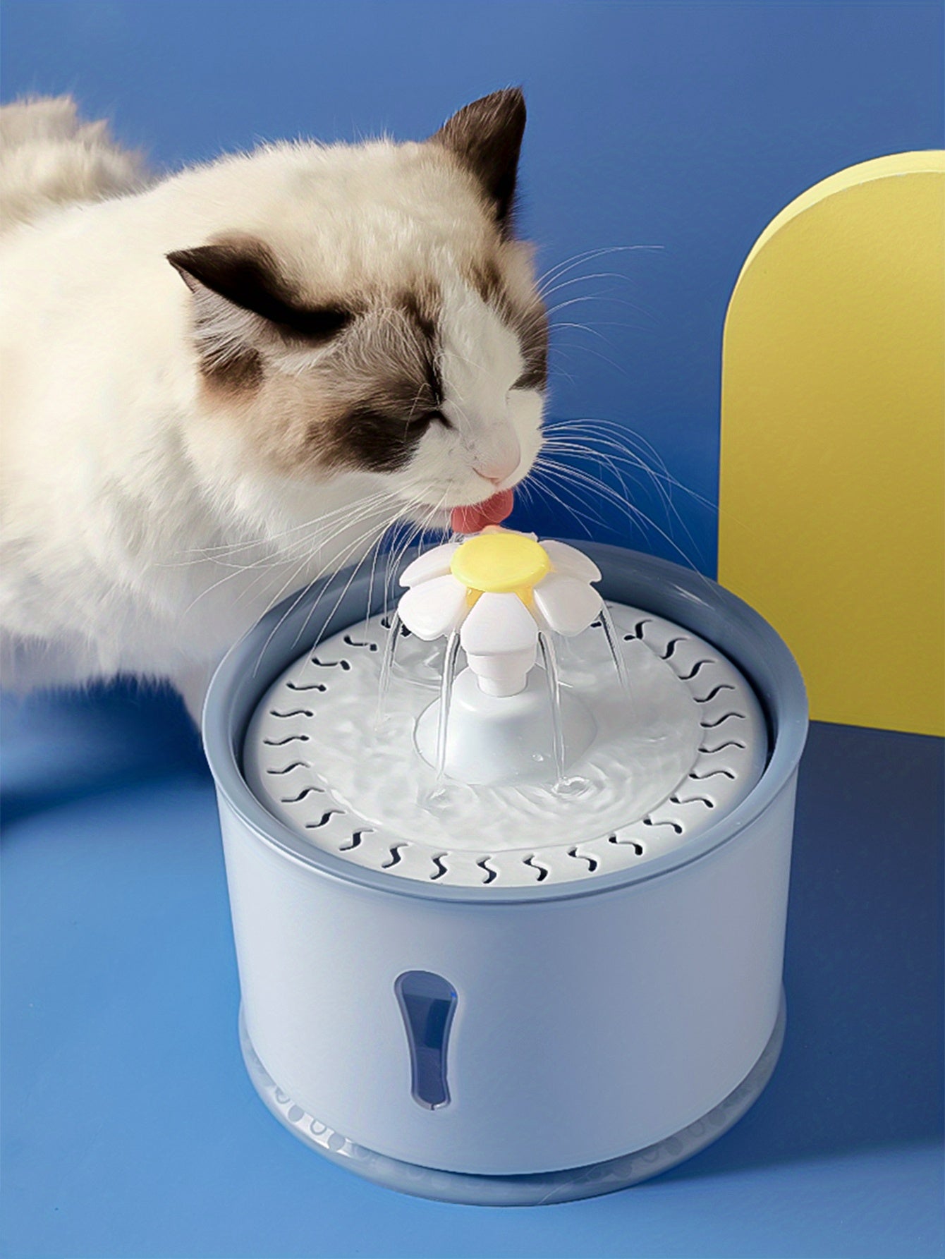 1pc Intelligent Pet Water Dispenser with Automatic Circulation, Purification, Filtration and Bass Water Feeder