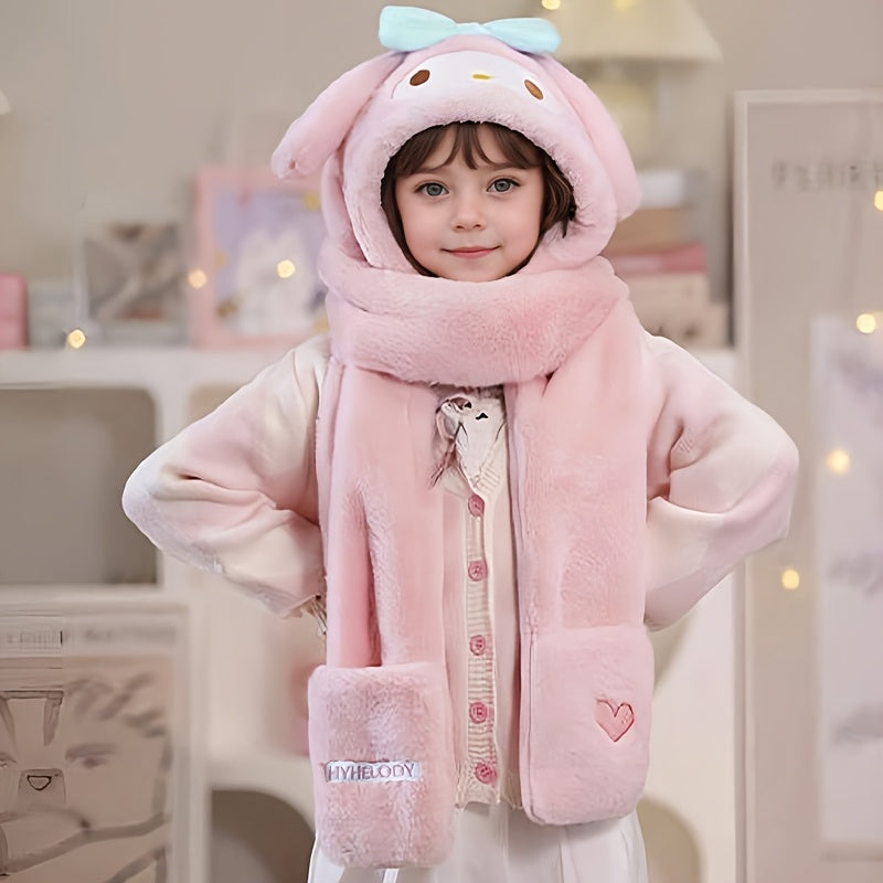 1pc Sanrio Kuromi Plush Hat