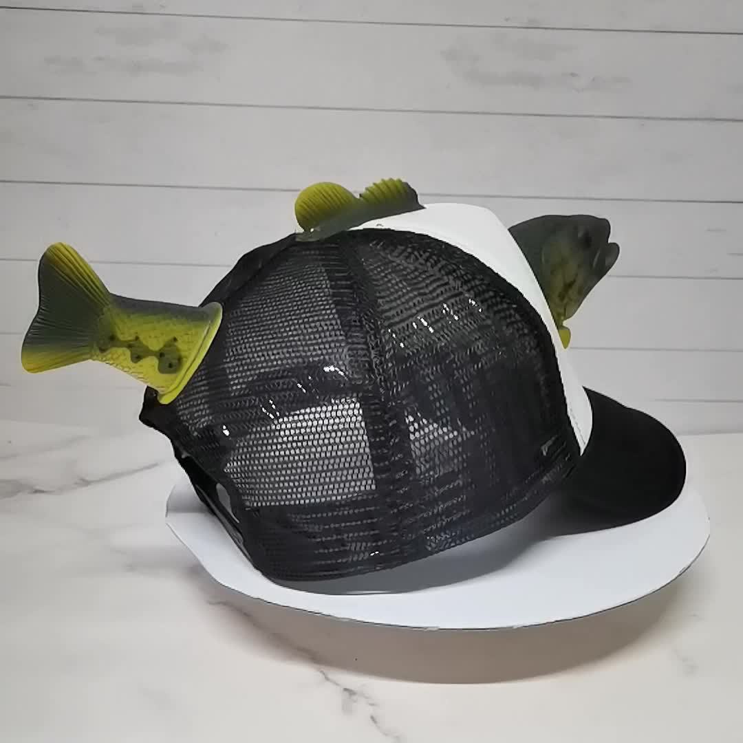 Whimsical 3D Animal Trout Decorative Unique Headwear