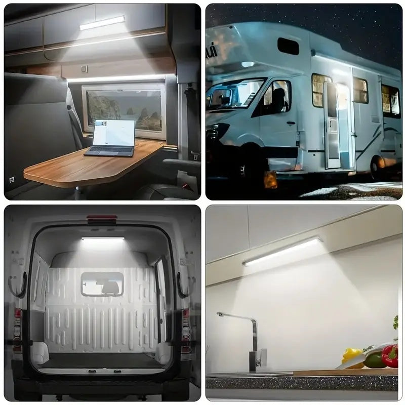 3pcs RV lighting LED lights, RV lighting fixtures, RV indoor lighting, human body sensor lights.