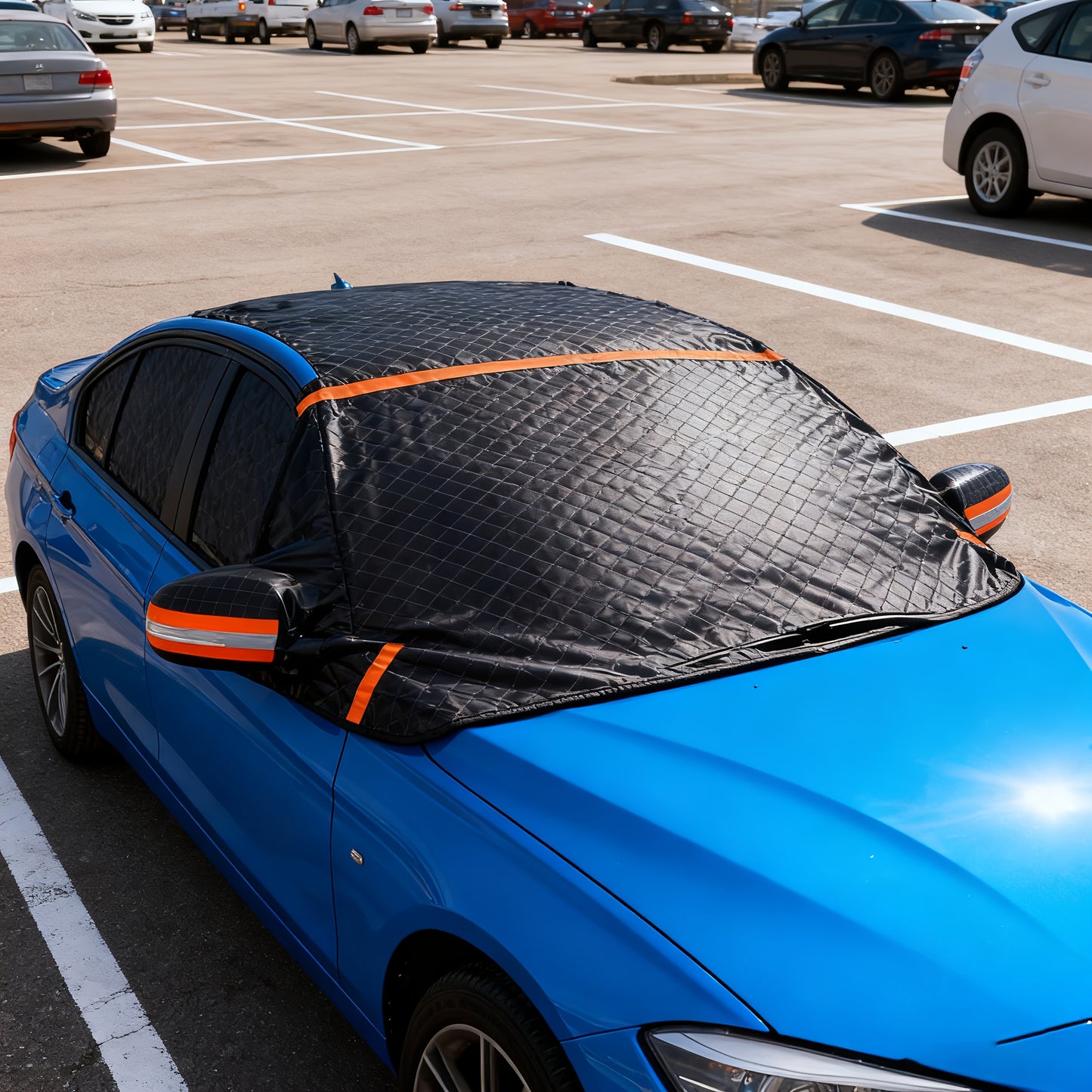 Heavy-Duty Magnetic Car Sun/Snow Shield