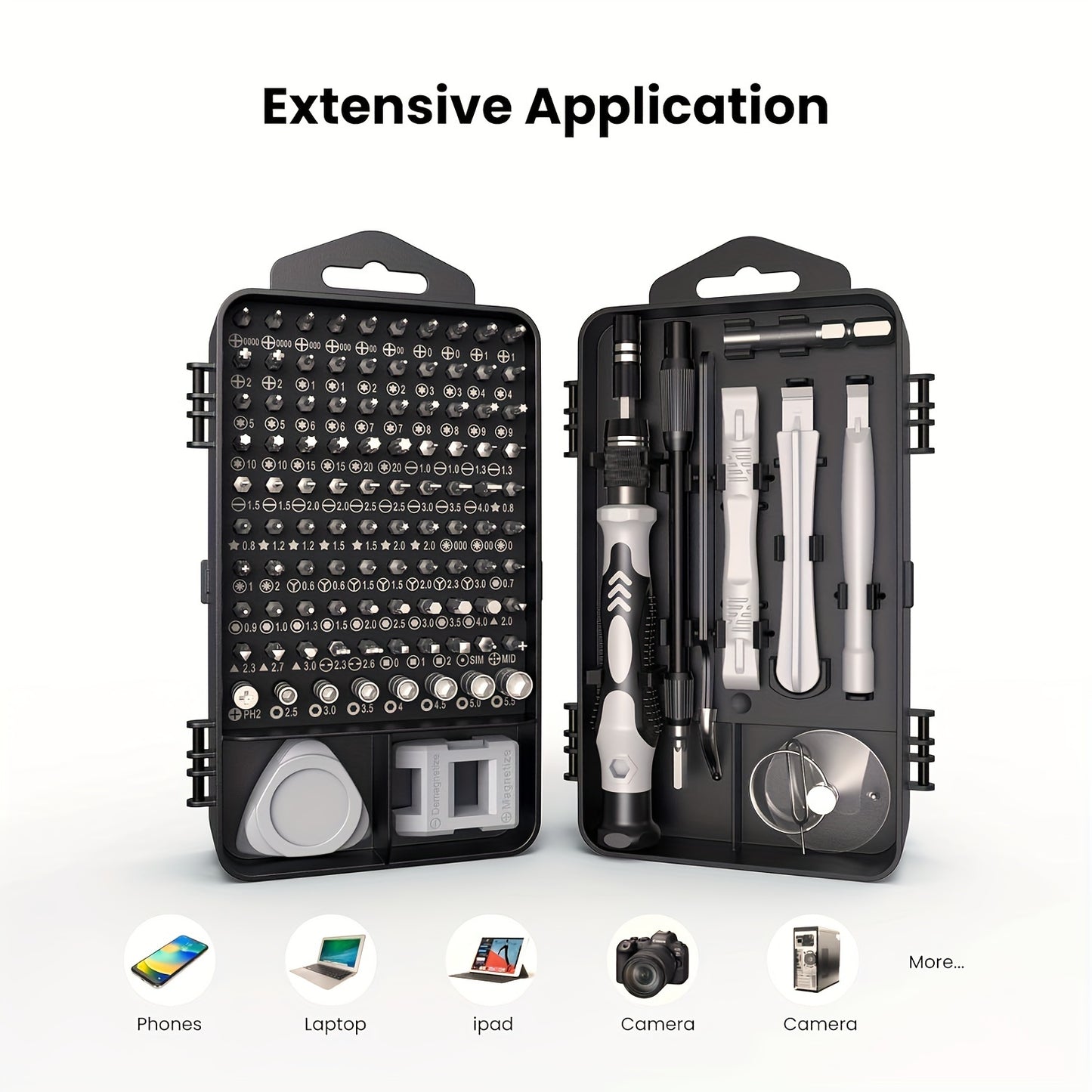115-in-1 Precision Magnetic Screwdriver Repair Tool Kit