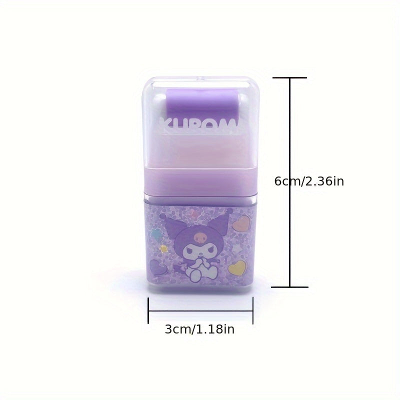Sanrio for hello kitty & Friends Rolling Erasers for Youngsters - Cute Creative Designs with for my melody, for Cinnamoroll, and for pompompurin - Durable Synthetic Rubber - Ideal for Elementary School Students, School Suppli