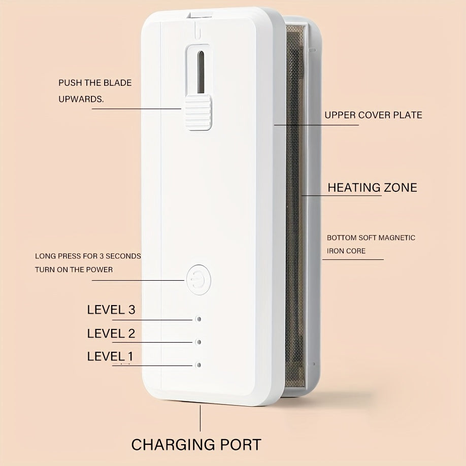 Portable Sealing Machine, 1300mAh, USB Charging | Quick Sealing, Used for Resealing Snacks and Plastic Bags to Keep Food Fresh | Very Suitable for Kitchen, Food Storage Mini Sealing Machine, Holiday Gifts,