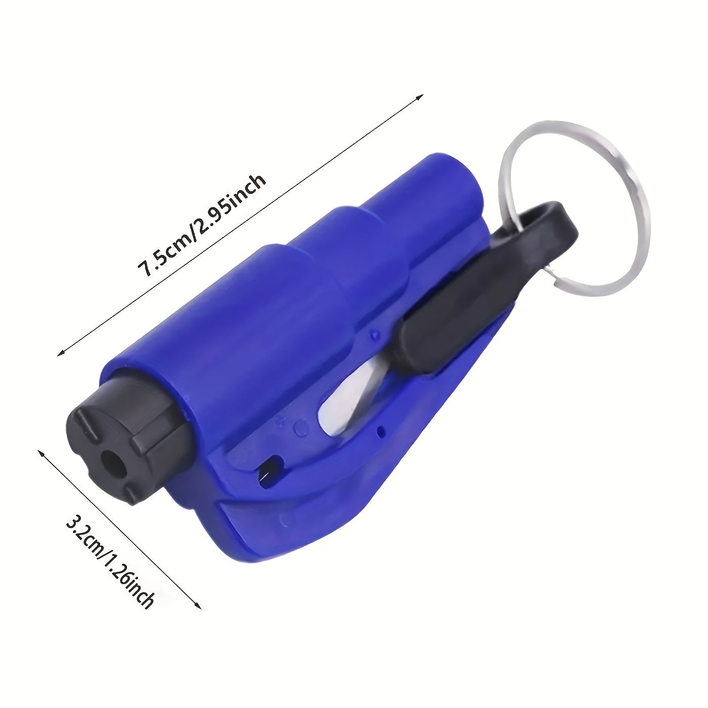 2-in-1 Emergency Rescue Master - Safety Belt Cutter and Window Breaker with Durable Metal Hammer for Quick Escape - Essential Life-Saving Tool for Vehicle Emergencies