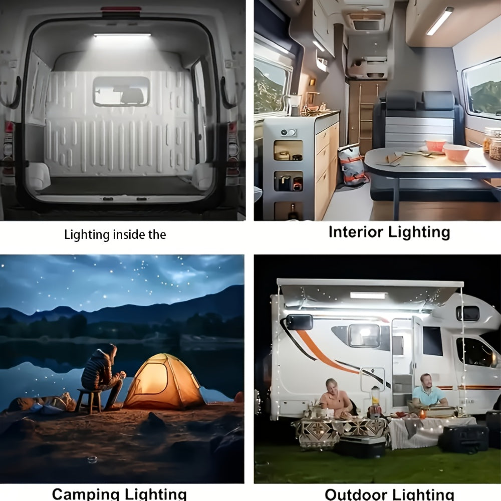 3pcs RV lighting LED lights, RV lighting fixtures, RV indoor lighting, human body sensor lights.