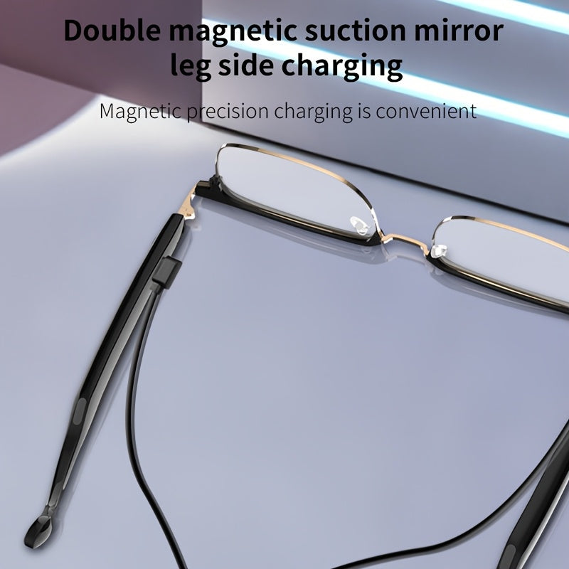LIFEBEE Wireless 5.4 Smart Glasses Headphone, Smart Color Changing Wireless Glasses With Wireless Calling, Built-in Microphones, AI Voice Assistant, Music Control, Remote Photography, Multifunctional Wireless Glasses For Outd