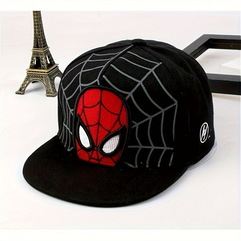 Marvel 1pc Spider-Man Outdoor Breathable Sunshade Baseball Cap Daily Use Duckbill Hat Casual Hat Suitable for Christmas, Valentine's Day, Thanksgiving, Easter and Halloween Perfect Holiday Gift Mood Gift