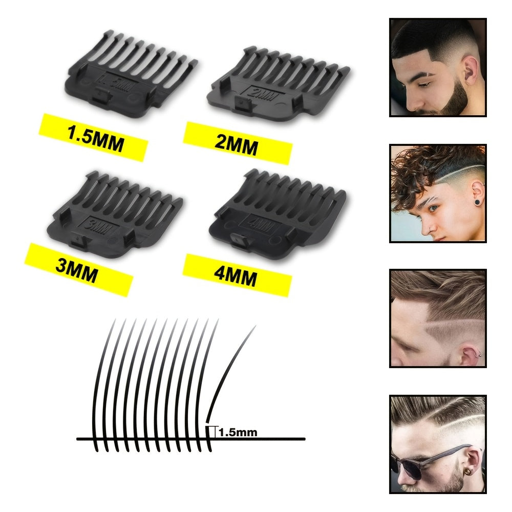 Men’s Grooming Kit: Clippers, Trimmer, Beard Styling Set