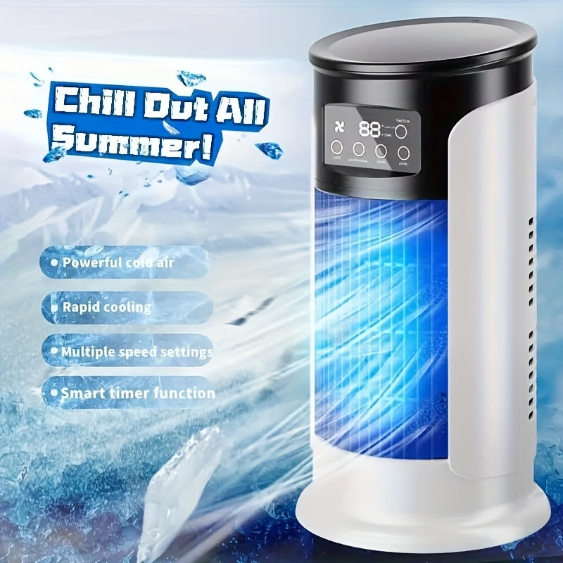 3-in-1 Portable Air Conditioner | Cooler, Humidifier and Cooling Fan, Fashionable for Today's Times, Ideal Gift