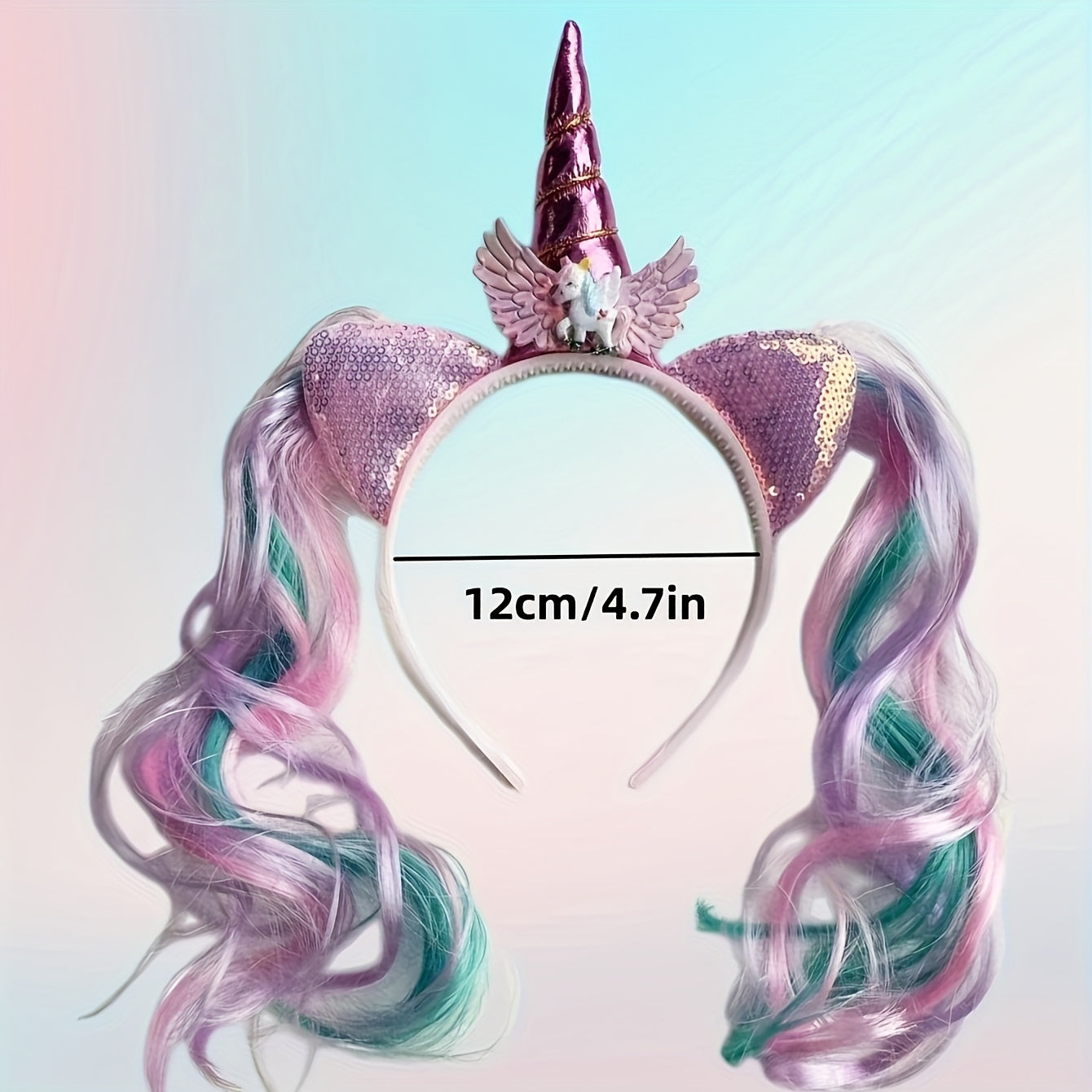 1pc Unicorn Birthday Party Decoration Headband, Holiday Accessories